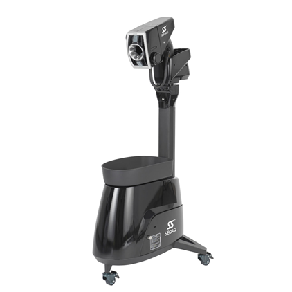 P6 Portable Foldable ABS Material Table Tennis Ball Throwing Automatic Robot for Indoor Competition Training