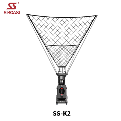 Factory Direct SIBOASI SS-K3 Remote/App Control Durable Foldable Basketball Machine LED Screen Adjustable Speed Training