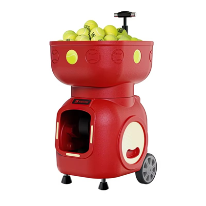High Quality SIBOASI Portable Tennis Ball Machine with 150 Balls Capacity for Outdoor Use