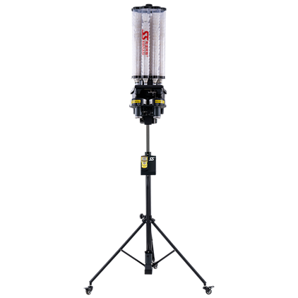 Factory Direct Price SIBOASI B2022A Badminton Shooting Machine 180 Shuttle Capacity Mobile APP Remote Control 4-5 Hours Battery