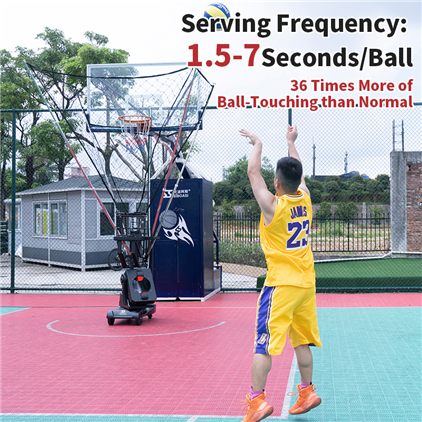 SIBOASI K2101 Smart Versatile Portable Basketball Shooting Machine Passing Machine
