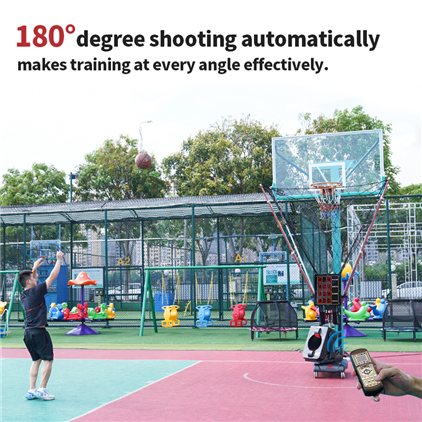 SIBOASI K2100A Smart Versatile Portable Basketball Shooting Machine Machine  Outdoor Basketball Shooting Return Machine
