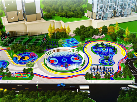 Smart Sports Park,Yubei, Chongqing