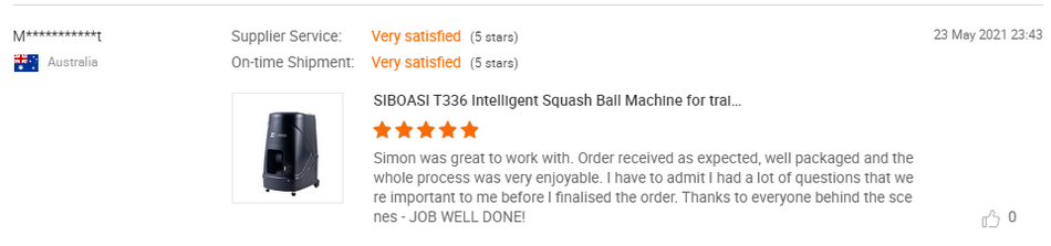 squash ball equipment