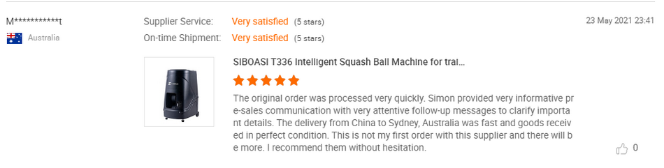 squash ball training machine