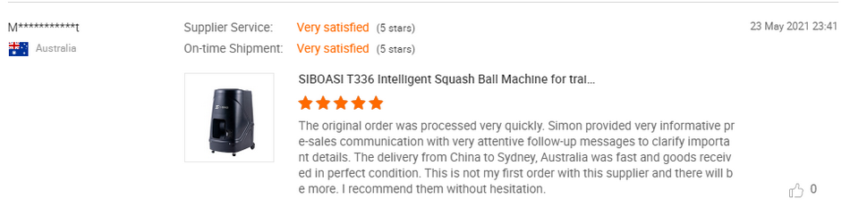 squash ball training machine 